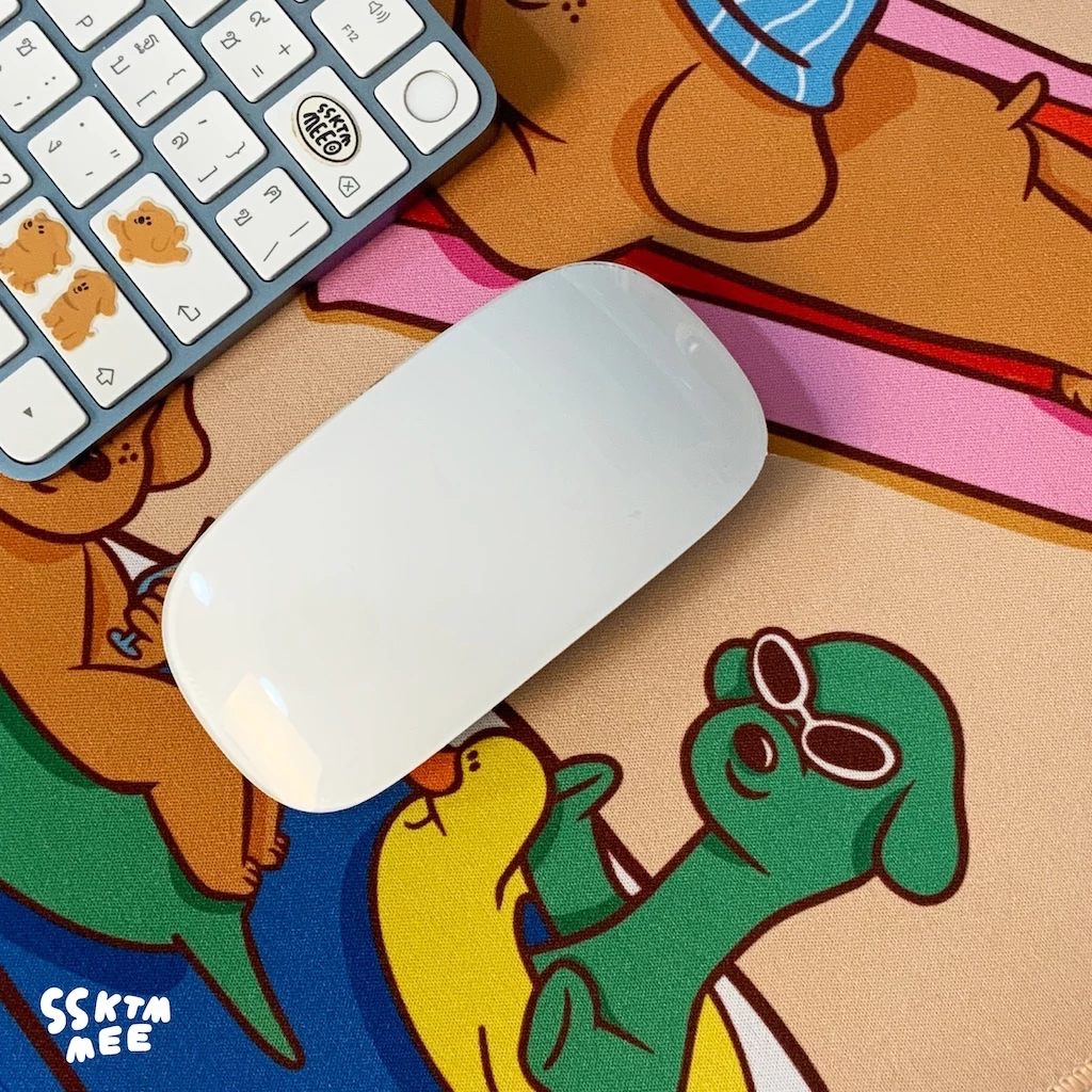 Big desk mat แผ่นปูโต๊ะ รองเม้าส์ 30x80 cm. ไซส์ใหญ่ *ไม่มี Wallpaper* - Image 3